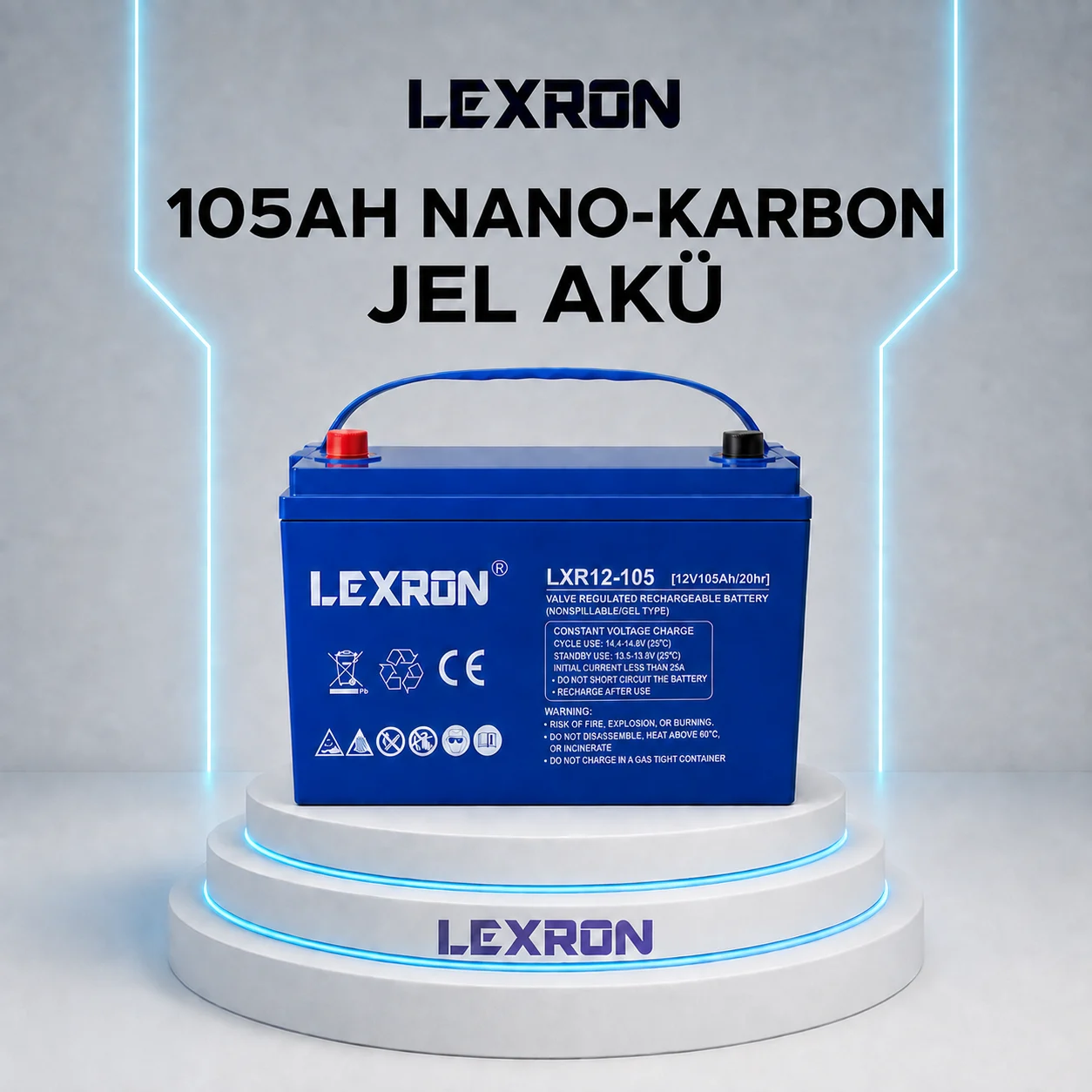 105AH-12V NANO-KARBON JEL AKÜ
