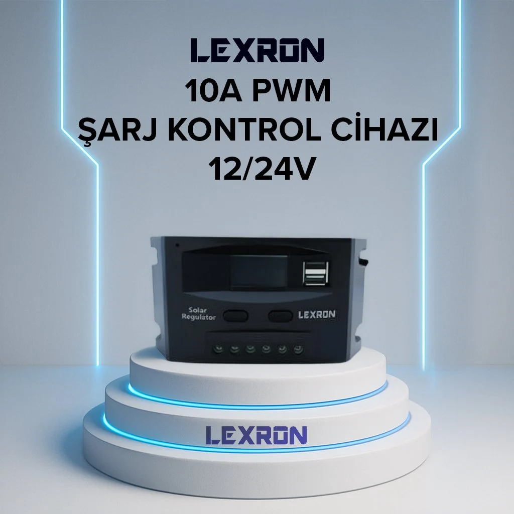 10A PWM ŞARJ KONTROL CİHAZI