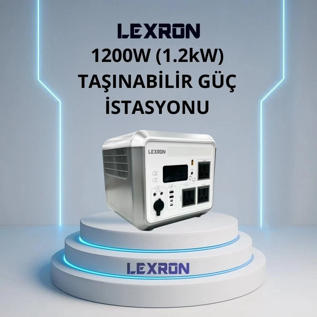 1200W (1.2kW) TAŞINABİLİR GÜÇ İSTASYONU