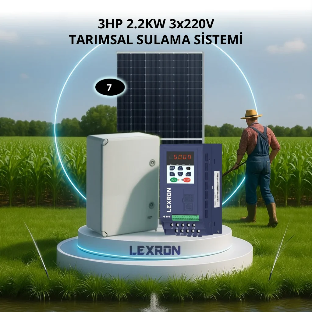 2HP 1.5kW (3X220V) TARIMSAL SULAMA SİSTEMİ