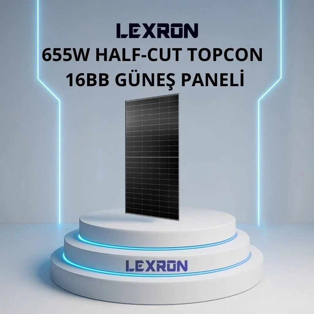 655W 132 CELL 16BB HALF-CUT TOPCON 16BB GÜNEŞ PANELİ