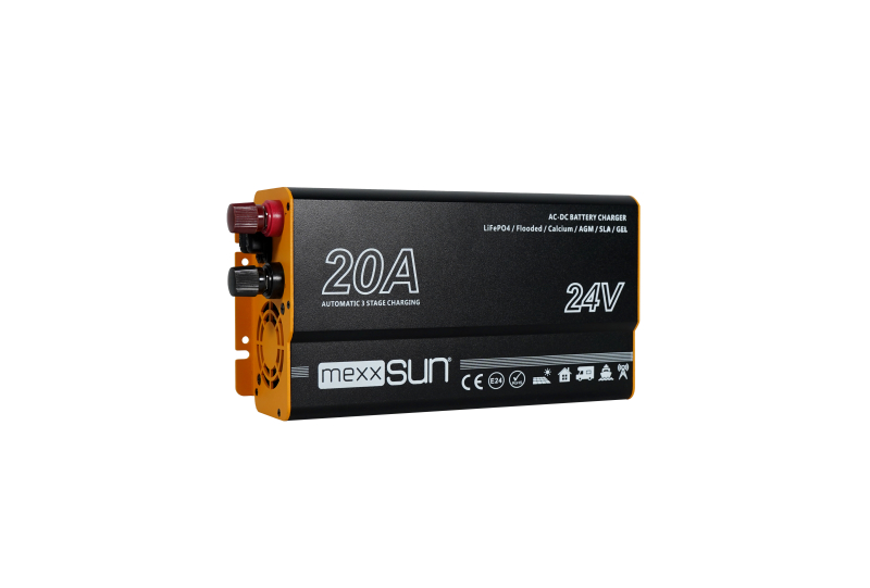 AC-DC Akü Şarj Cihazı 24V-20A – MEXXSUN