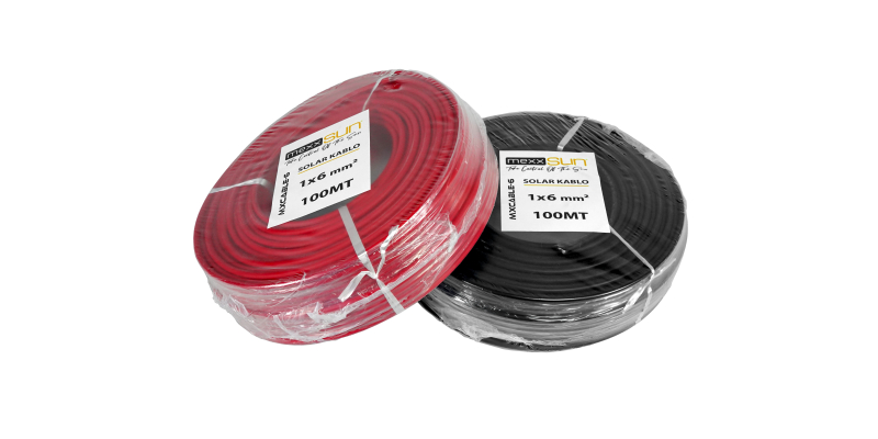 Solar kablo 6mm siyah (100m) – MEXXSUN