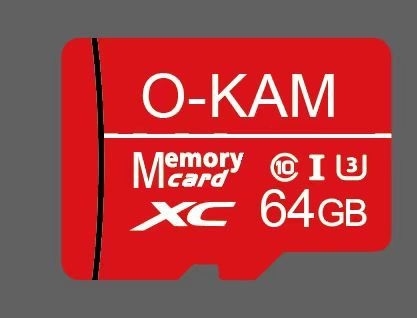 O-KAM Micro SD 64GB Class 10 U3