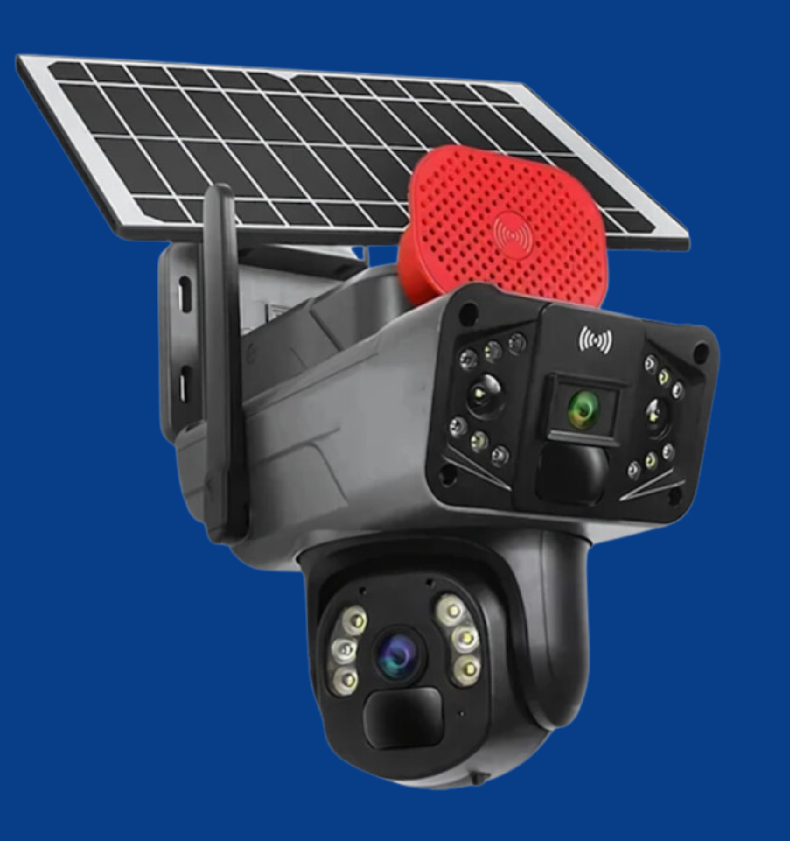 O-KAM 3815 4G Dual Lens Solar PTZ
