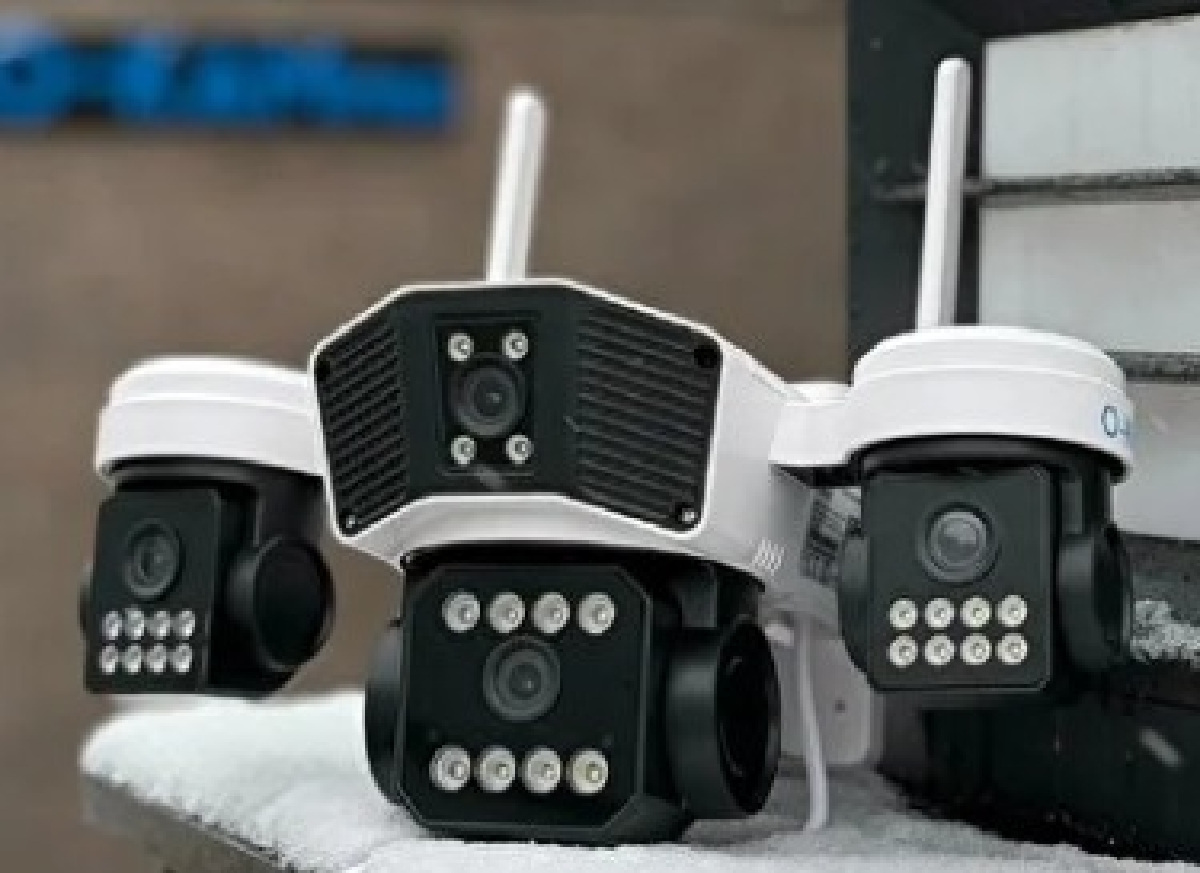 OK-206 PlusW 4 Lens PTZ WiFi Beyaz
