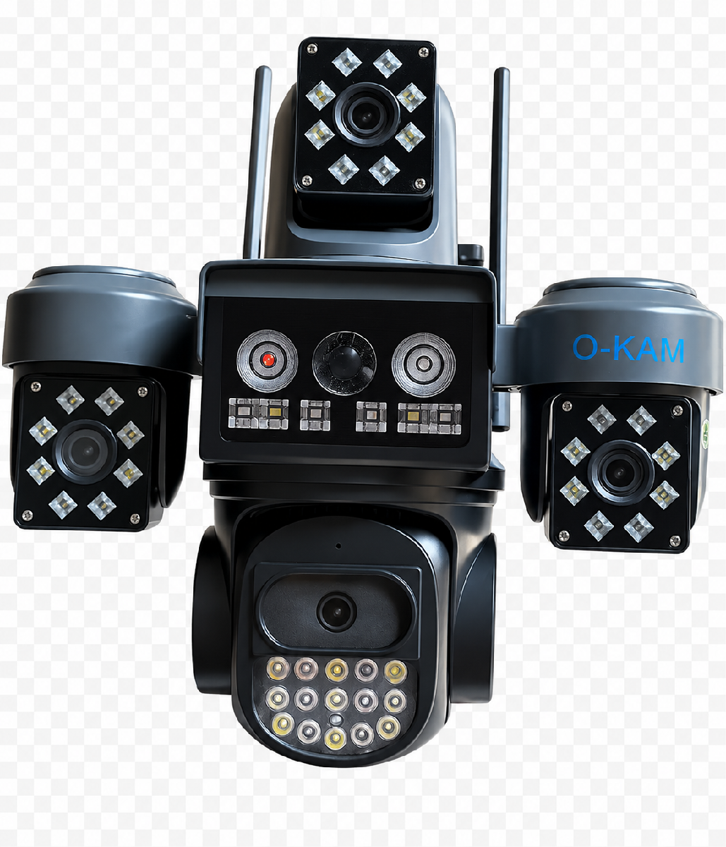 OK-205 PlusW 3MP 4 Lens WiFi Çakarlı