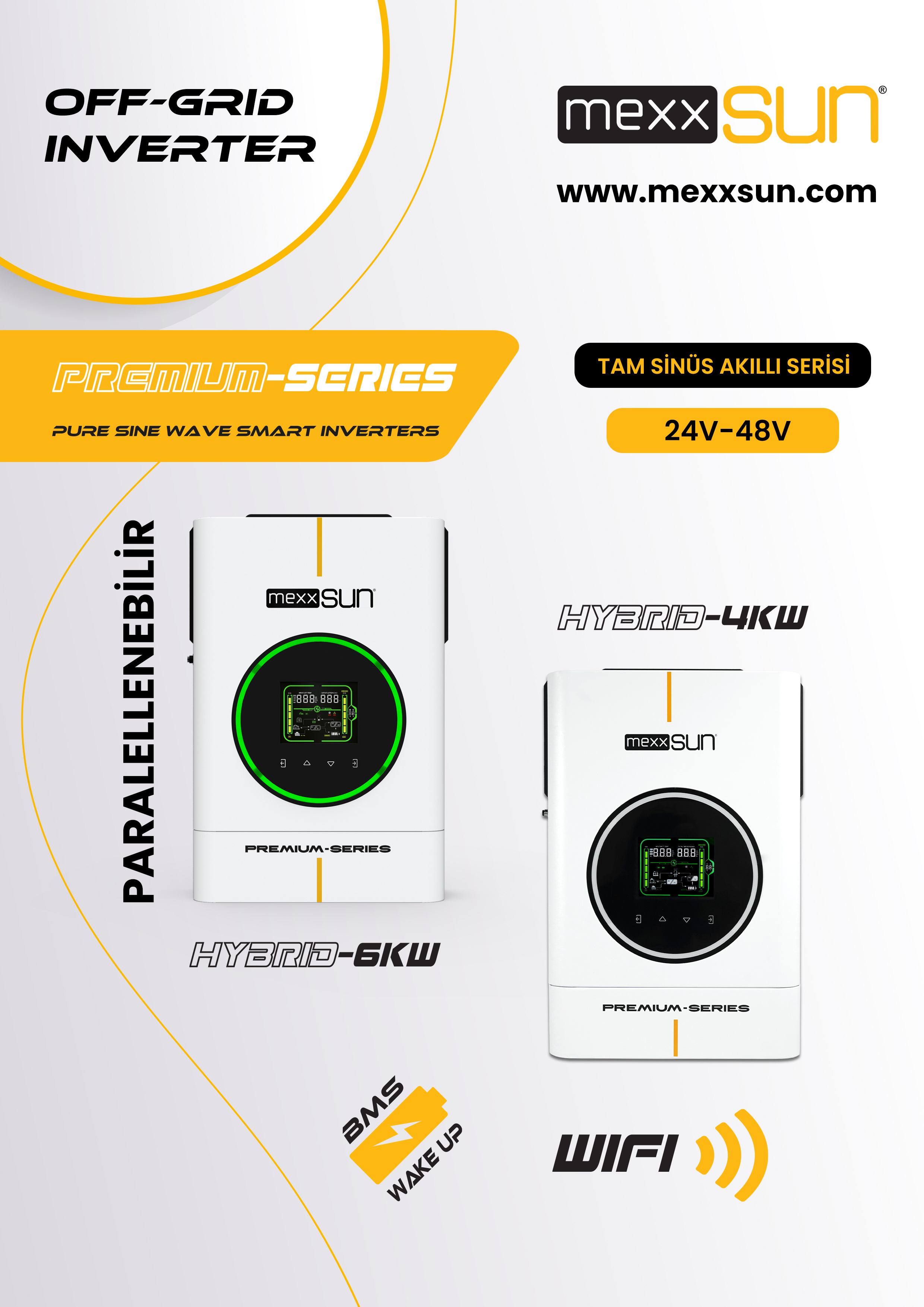 MEXX-P4kW - Premium 24V 4kW (Wi-Fi/ Dual Output) teknik özellik tablosu 1